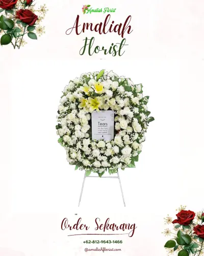 Krans Bunga Duka Cita di Mandalasari